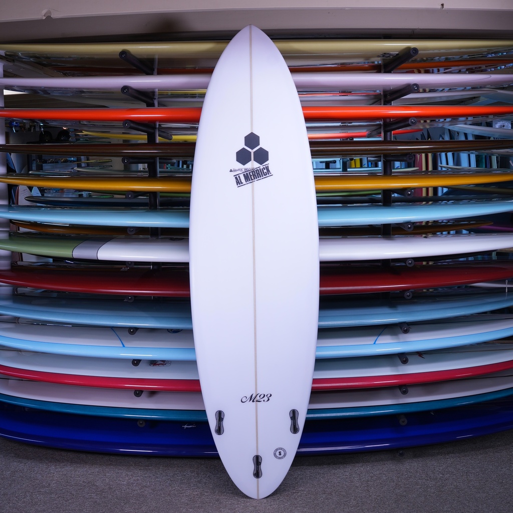 Channel Islands M23 PU/Poly 6'8" Bottom of Board