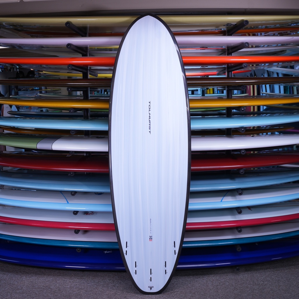 Harley Ingleby Moe Mini TB Black 6'6" Bottom of Board