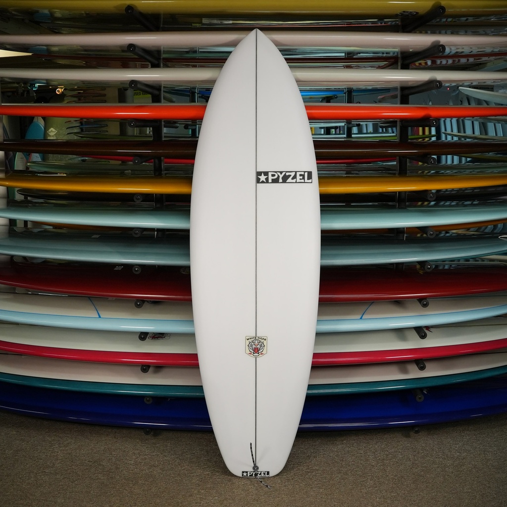 Pyzel White Tiger PU/Poly 6'0"